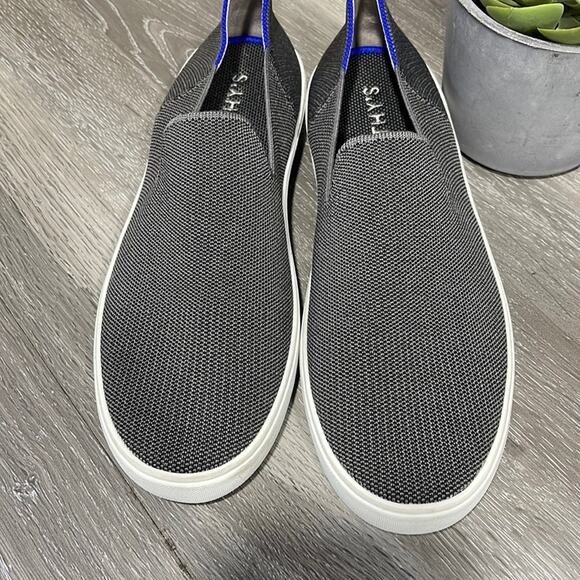 Rothys steel gray size 7.5 woman’s slides on sneakers - Picture 3 of 11
